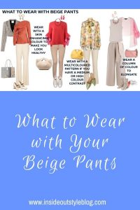 What to Wear with Beige Pants — Inside Out Style