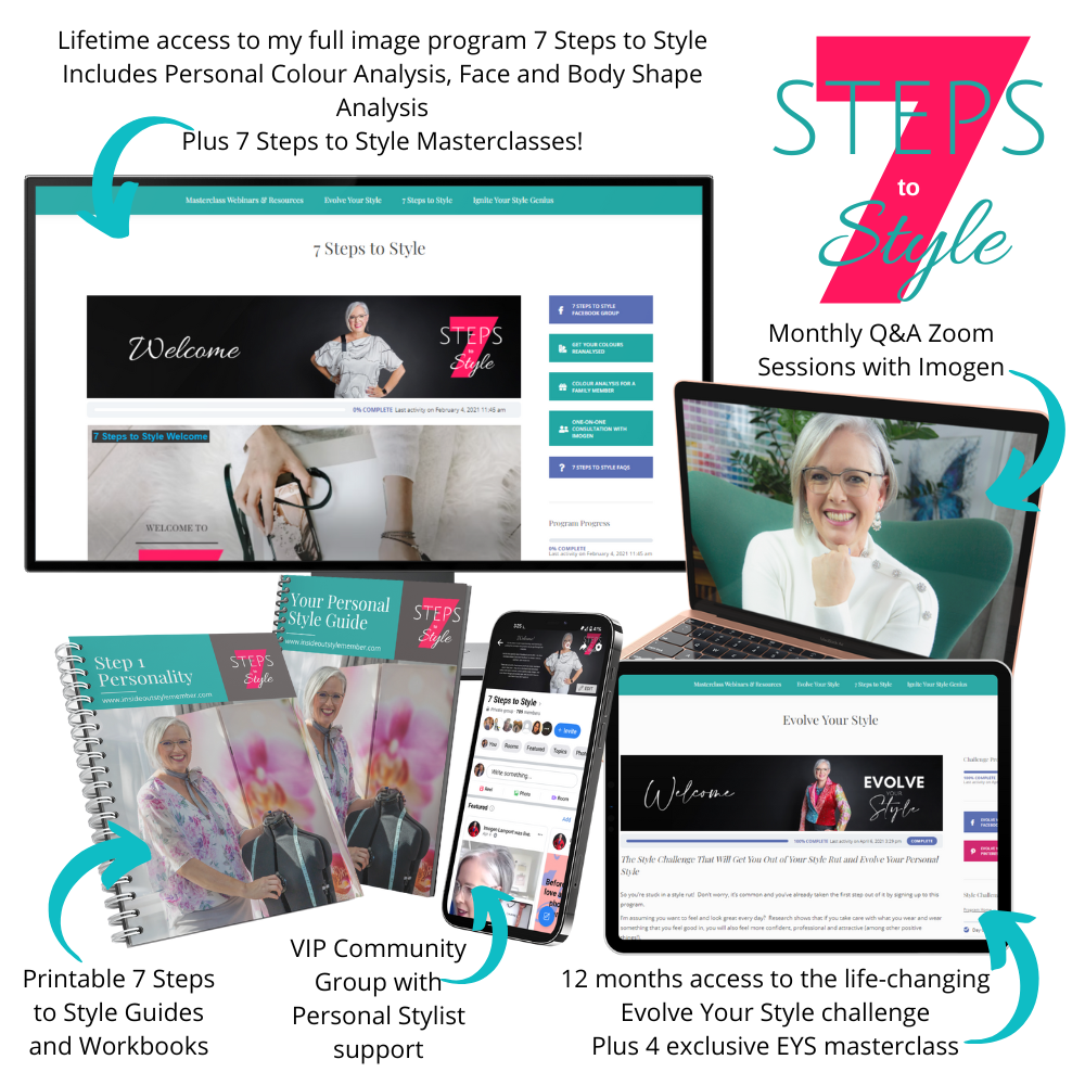 What's Inside the 7 Steps to Style Program by Imogen Lamport