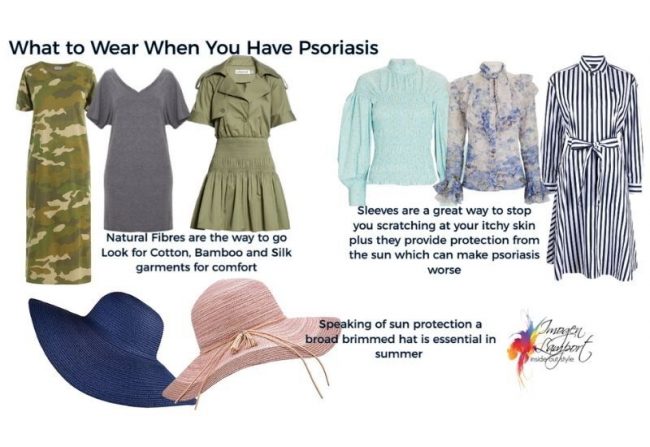 what to wear with psoriasis