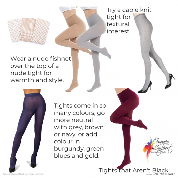 What Colour Tights to Wear in Winter When You Don't Want to Wear Black ...