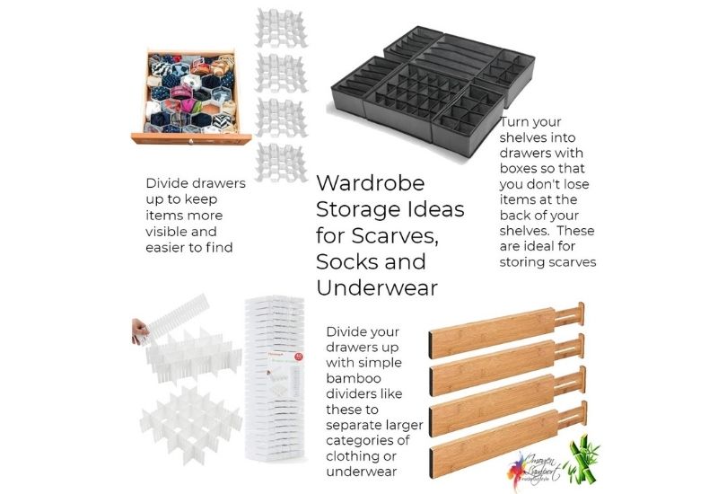 storage tools to get your scarves more Organised