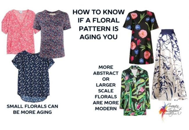 How to know if a floral pattern is aging you How to know if a floral pattern is ageing you