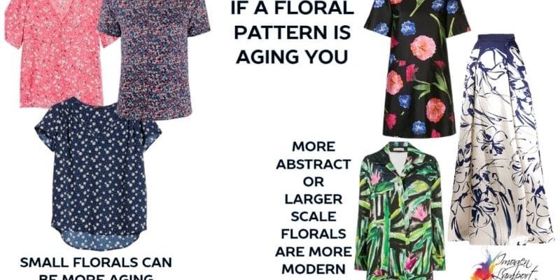 How to know if a floral pattern is ageing you