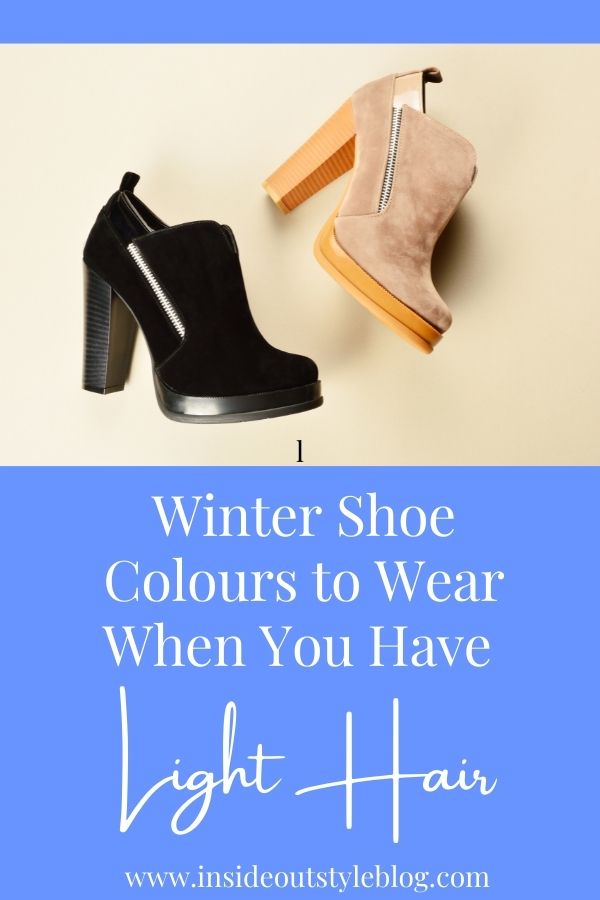 Winter Shoe Colours to Wear When You Have Light Hair