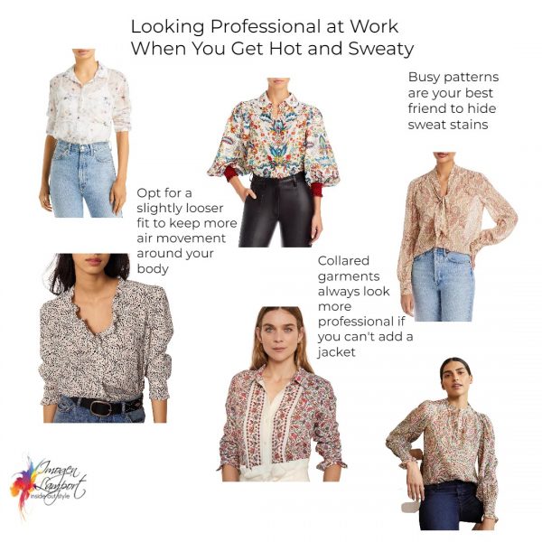How to Look Professional at Work When You Get Hot and Sweaty — Inside ...