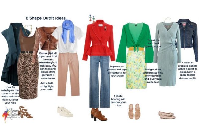 8 shape outfit ideas Outfit ideas for the 8 shape body