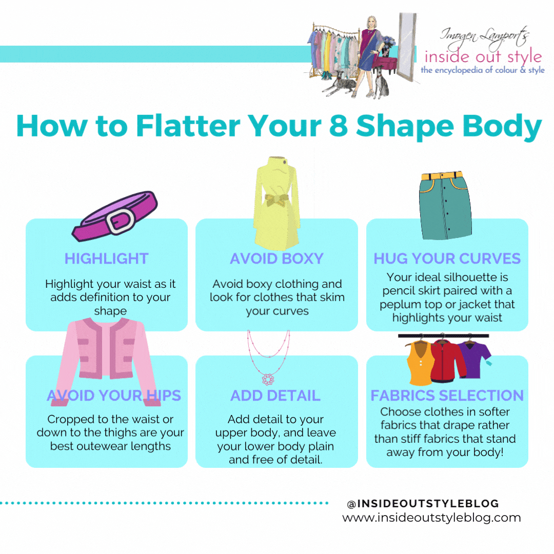 How to Flatter Your 8 Shape Body