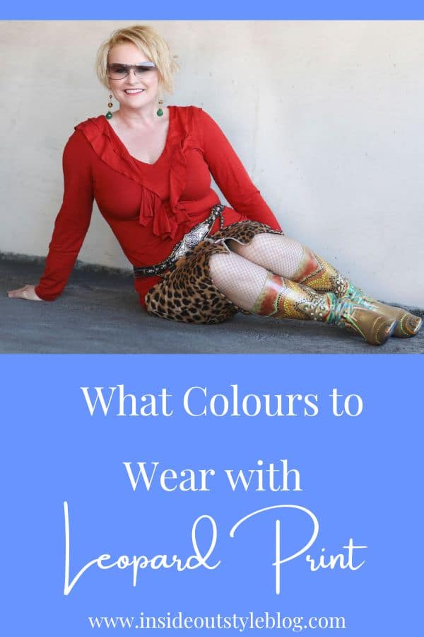 What colours to wear with leopard print