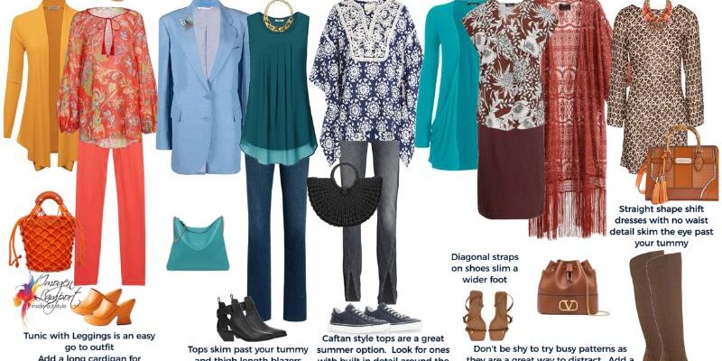 5 Ideas to flatter your O shape body