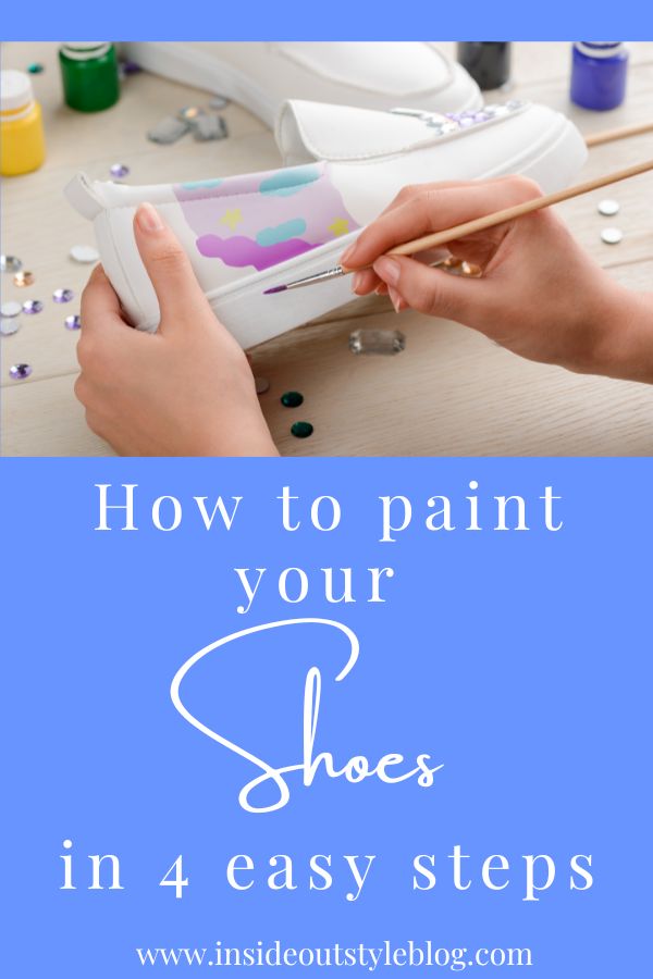 How to paint your shoes in 4 easy steps