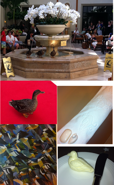 Creating a consitent personal brand image - the Peabody hotel ducks