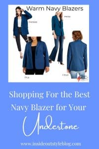 Shopping For the Best Navy Blazer for Your Undertone — Inside Out Style