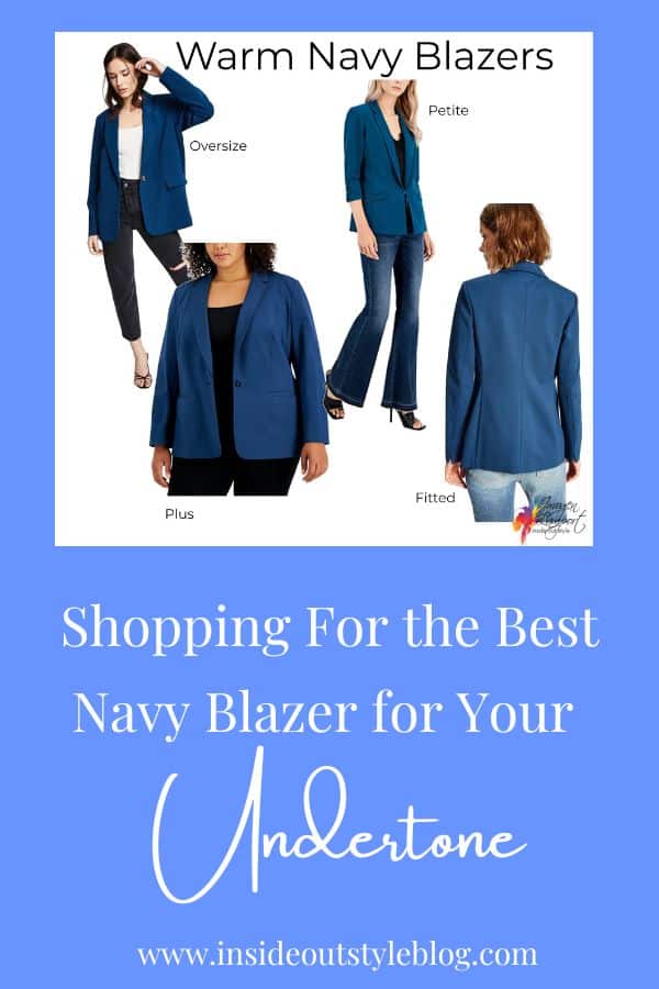 Shopping For the Best Navy Blazer for Your Undertone