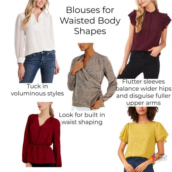 Finding Knitwear and Blouses for Waisted Body Shapes — Inside Out Style