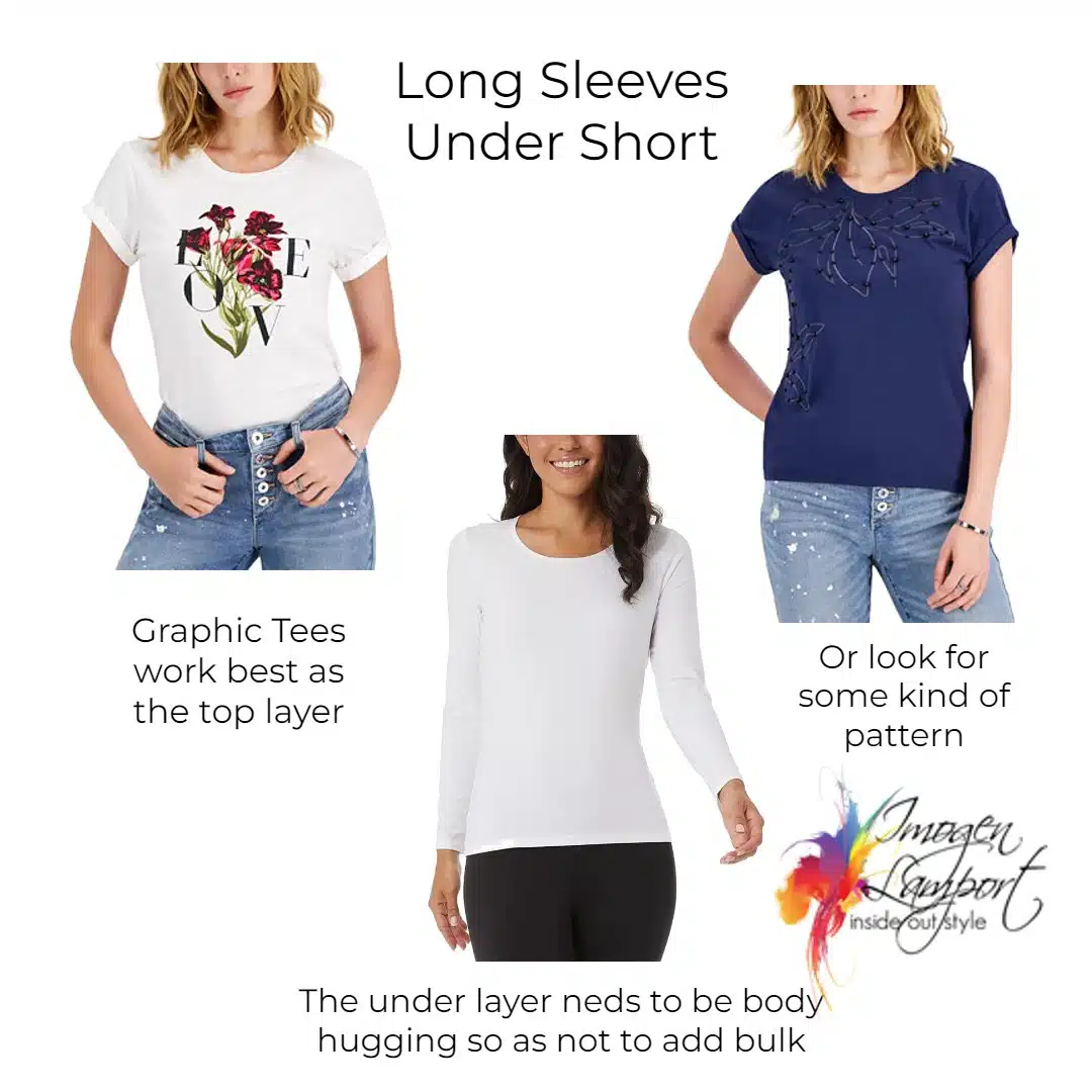 Long Sleeve Tee Under Short suggestions - shoppable board