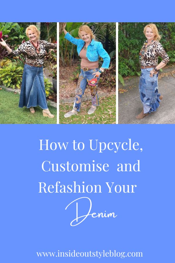 IDeas and inspiration Upcycle and refashion denim