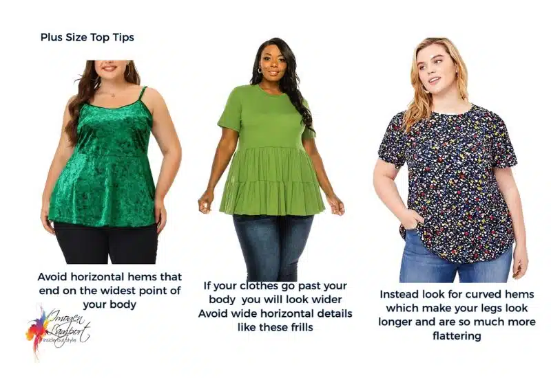What to look for in a top for plus size bodies