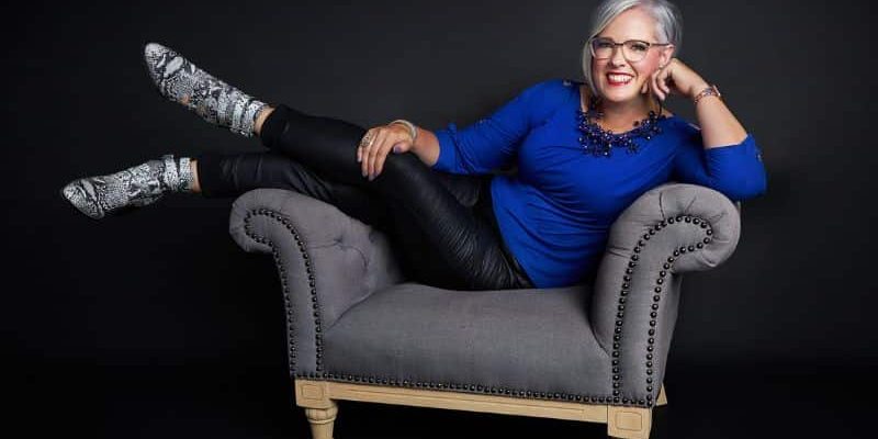 Imogen Lamport, internationally certified image professional and author of Inside Out Style