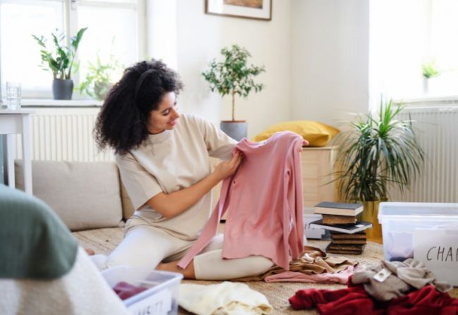 wardrobe editing change of season