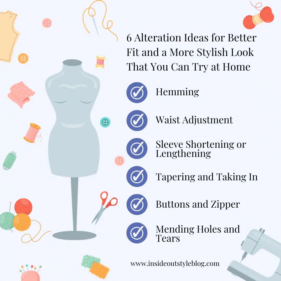 6 Alteration Ideas for Better Fit and a More Stylish Look That You Can
