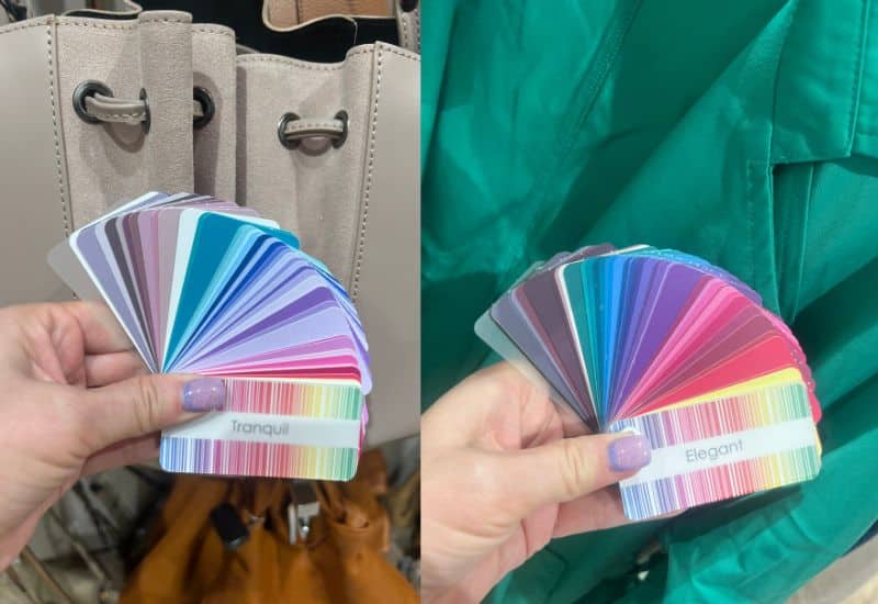 How to Use a Colour Swatch When Shopping and Match Colours to Your Palette — Inside Out Style