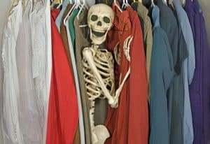 skeletons in the closet