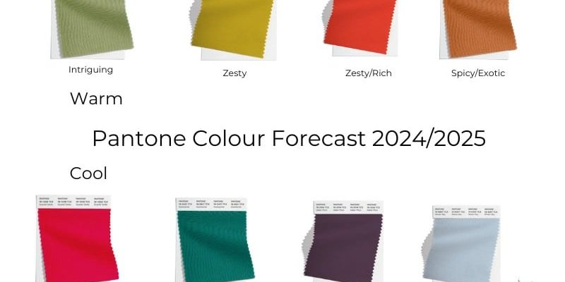 2024 2025 pantone colours