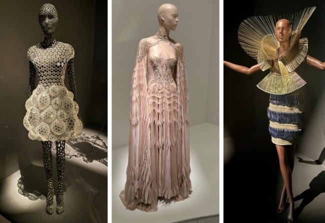 Iris Van Herpen sculpting the senses exhibition Iris Van Herpen Sculpting the senses exhibition at Queensland Gallery of Modern Art