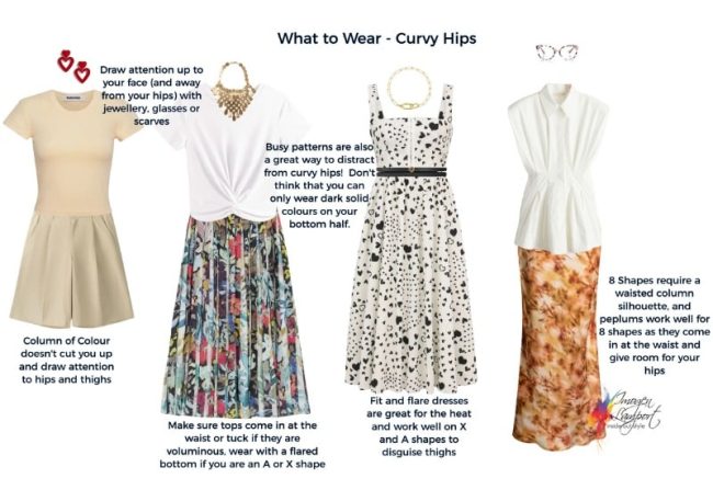 curvy hips What to wear with curvy hips to balance your figure