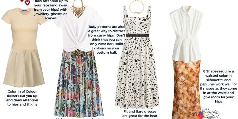 What to wear with curvy hips to balance your figure