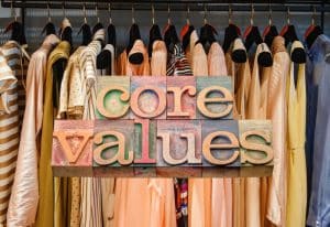 core values in your fashion choices