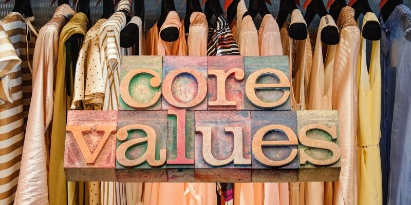 core values in your fashion choices