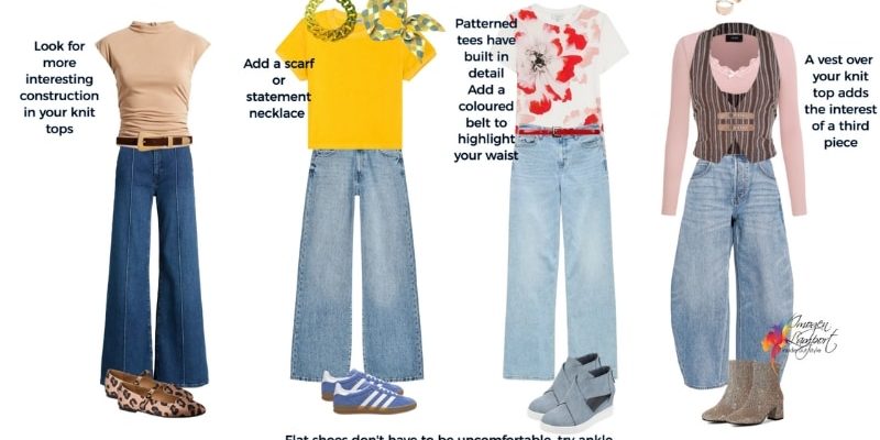 elevated relaxed casual jeans and a tee outfits