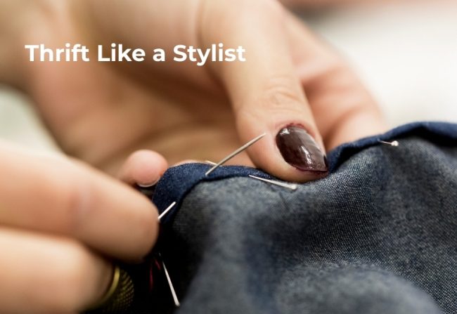 thrift like a stylist