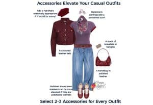 accessories elevate y our casual outfits