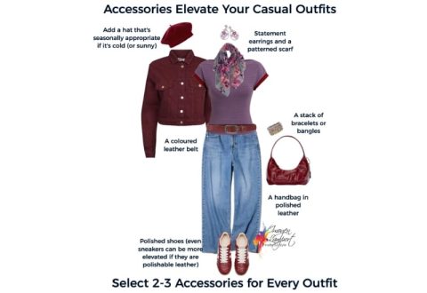 accessories elevate y our casual outfits