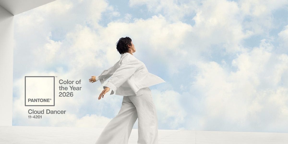 Pantone cloud dancer 2026 Pantone colour dancer - colour of 2026