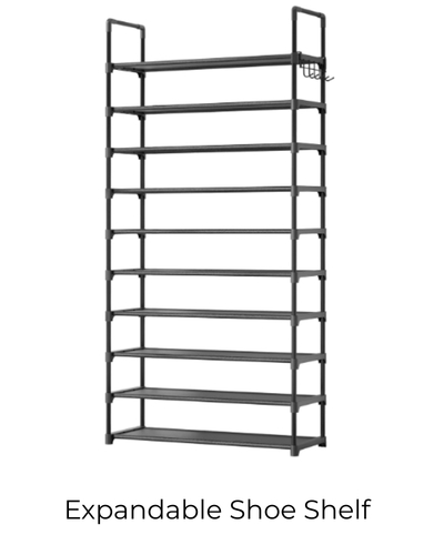 Expandable Shoe Shelf