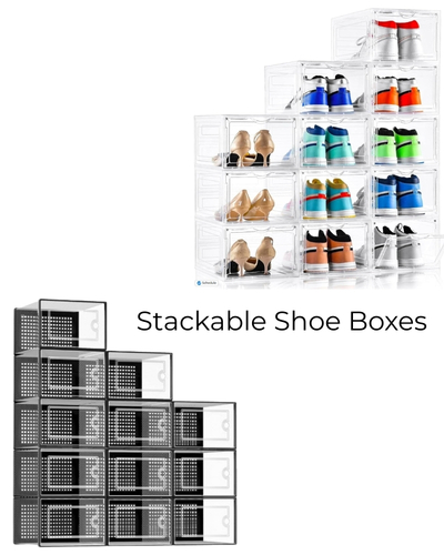 Stackable Shoe Boxes