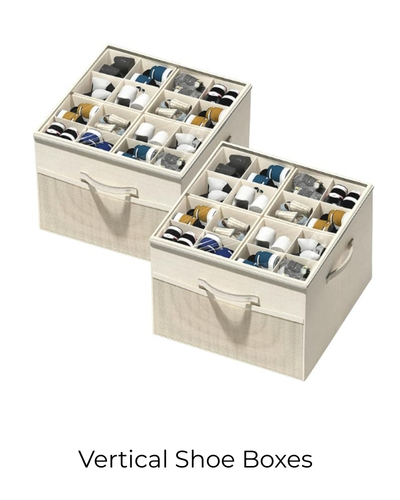 Vertical Shoe storage Boxes