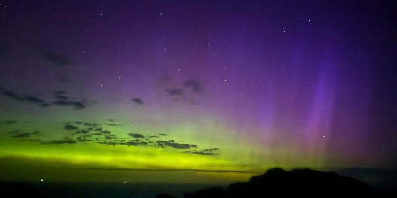 aurora australis 20 Jan 2026 photo by Imogen Lamport