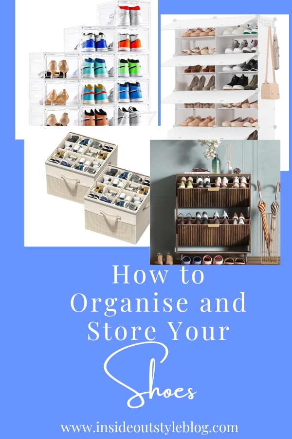 how to organise and store your shoes