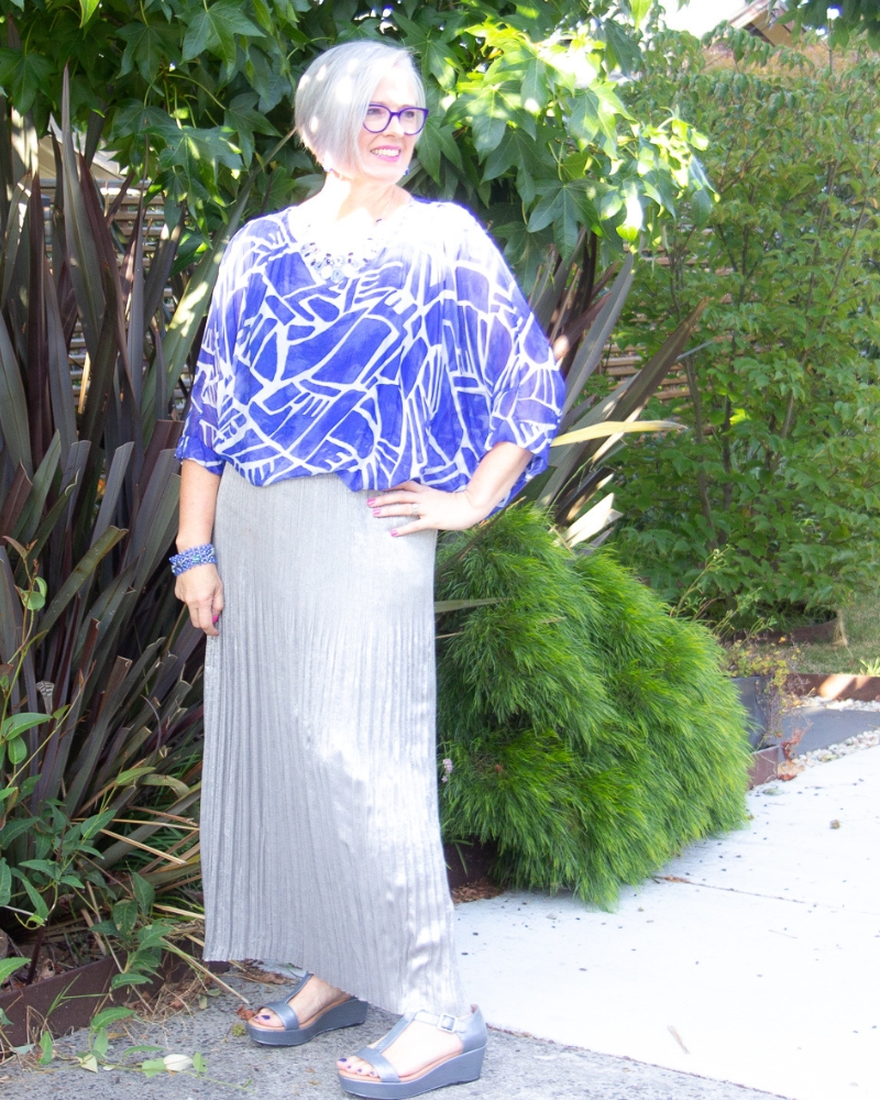 you can hide your tummy without wearing shapeless clothes