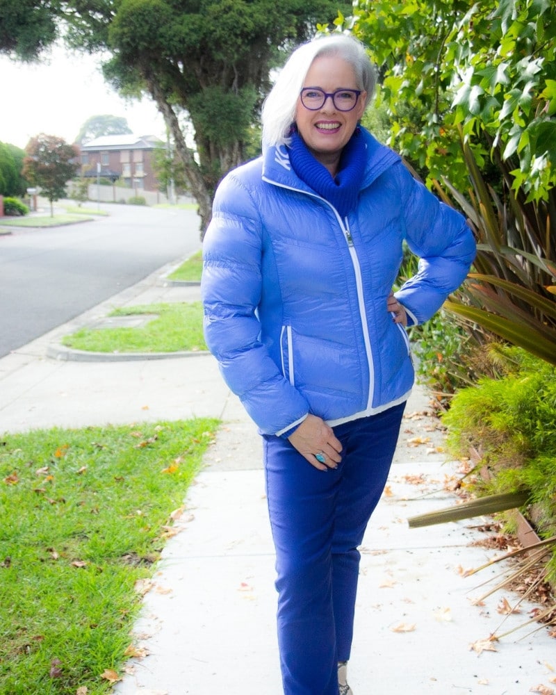 Even your puffer jacket can in a fun colour