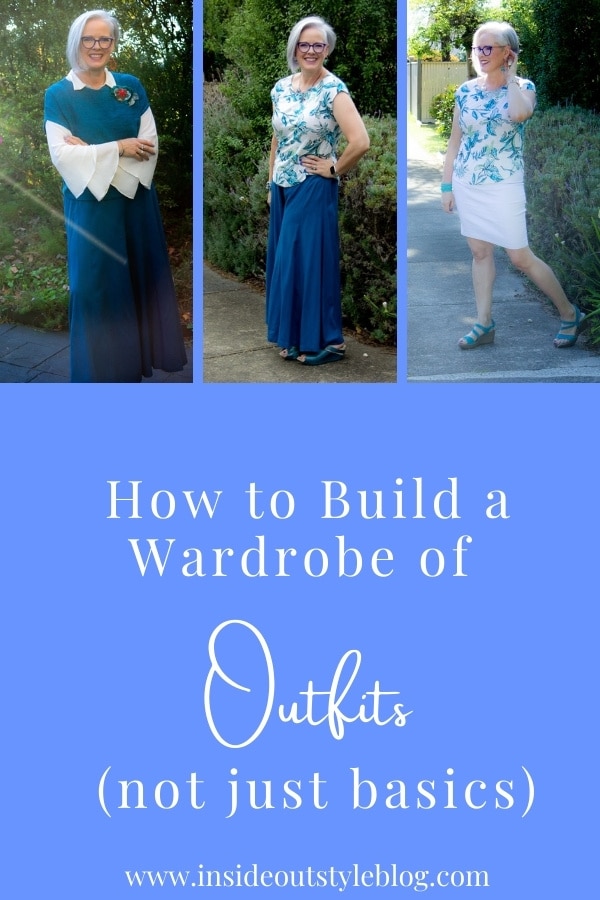 How to Build a Wardrobe of Outfits (not just basics)