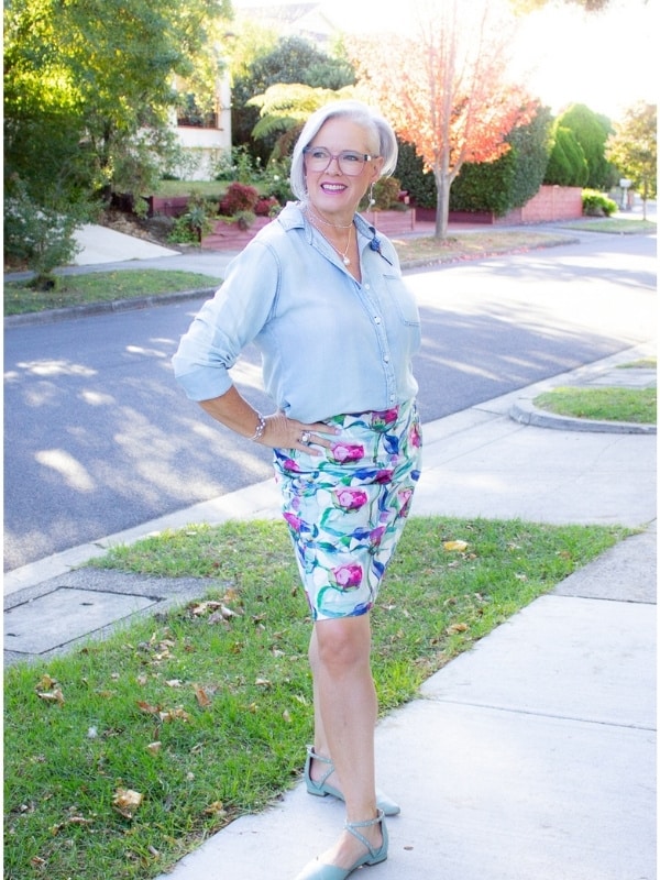 the skirt that started me sewing again