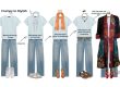Frumpy to stylish with accessories