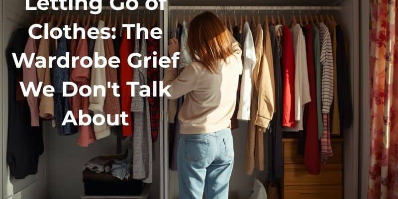 Letting Go of Clothes: The Wardrobe Grief We Don't Talk About