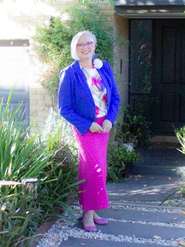 Experiment being more creative - build an outfit around a print