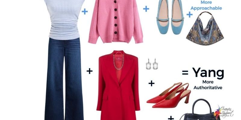 Change how your outfit communicates using Yin and Yang